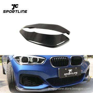 Carbon Fiber Front Flaps Splitter Aprons for BMW F20 118i/120i/M135i (2015-2018)